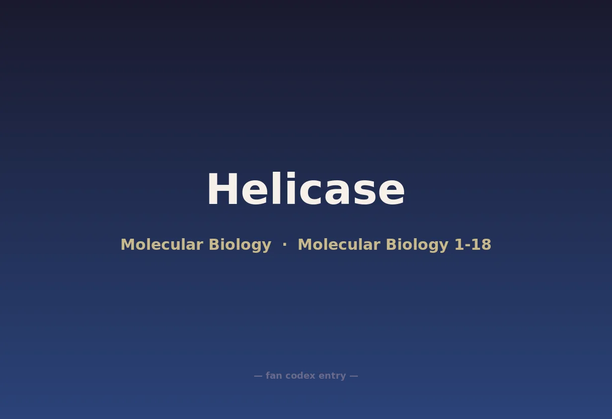 Helicase